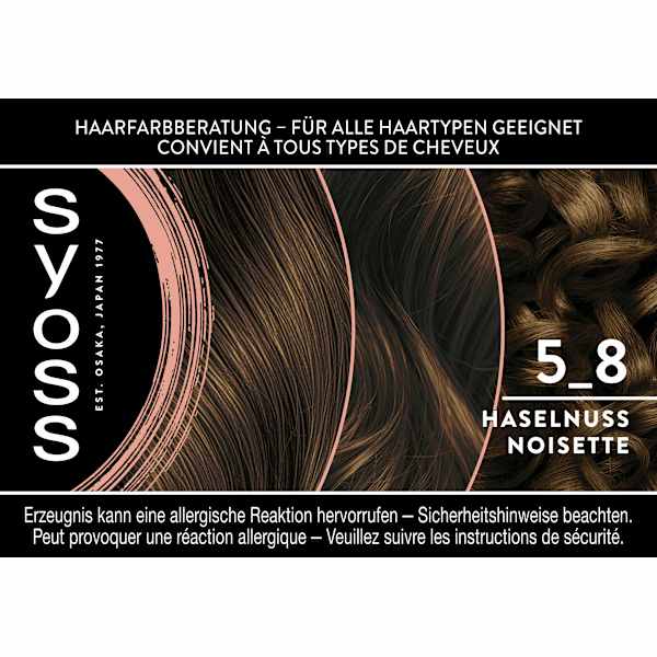 Haarfarbe 5_8 Haselnuss Syoss