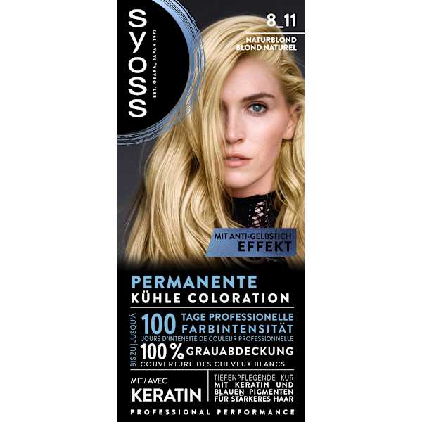 Haarfarbe 8_11 Naturblond Syoss