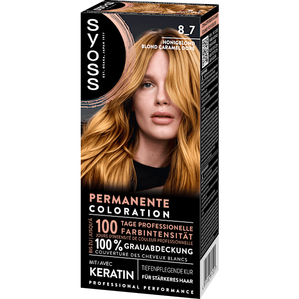 Haarfarbe 8_7 Honigblond Syoss