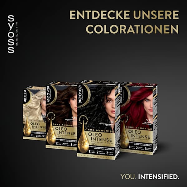 Haarfarbe 2_10 Schwarzbraun Syoss Oleo Intense