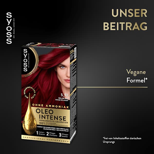 Haarfarbe 5_92 Helles Rot Syoss Oleo Intense