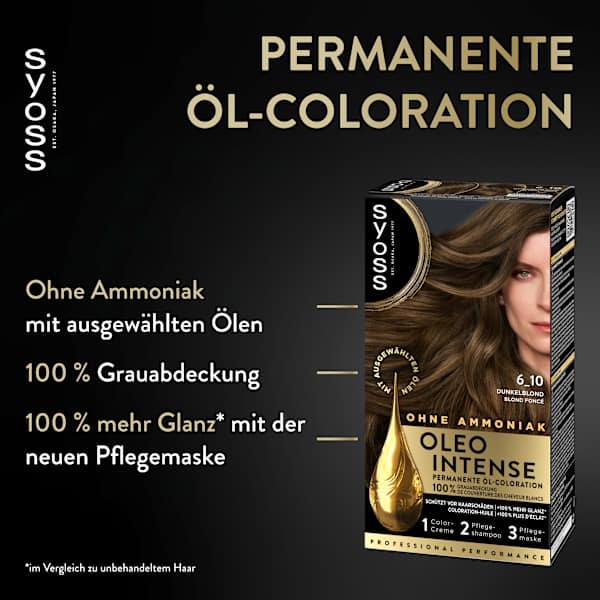 Haarfarbe 6_10 Dunkelblond Syoss Oleo Intense