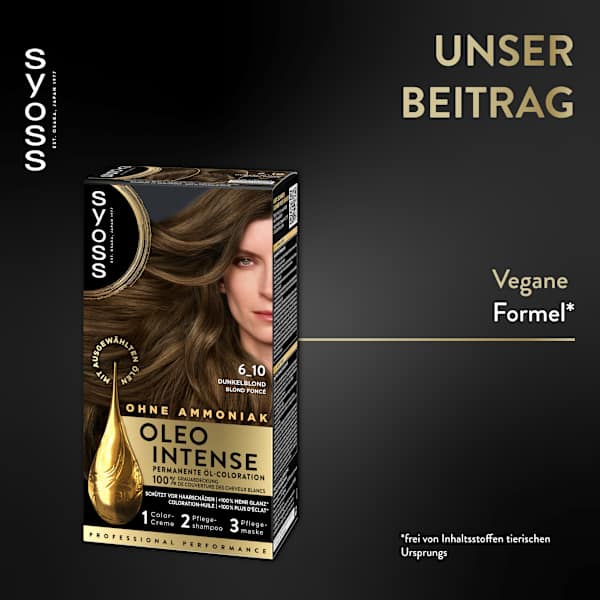 Haarfarbe 6_10 Dunkelblond Syoss Oleo Intense