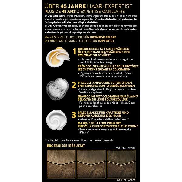 Haarfarbe 6_10 Dunkelblond Syoss Oleo Intense