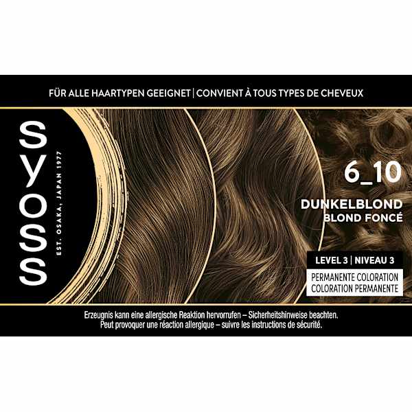 Haarfarbe 6_10 Dunkelblond Syoss Oleo Intense