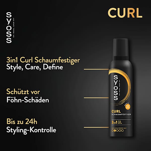 Schaumfestiger Intense Curls syoss