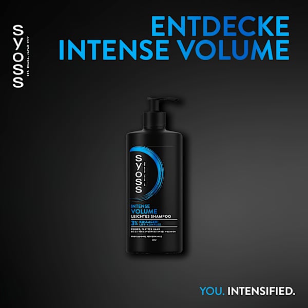 Shampoo Intense Volume syoss