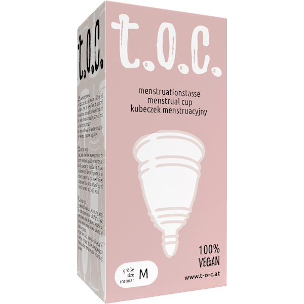 Menstruationstasse Gr. M t.o.c.