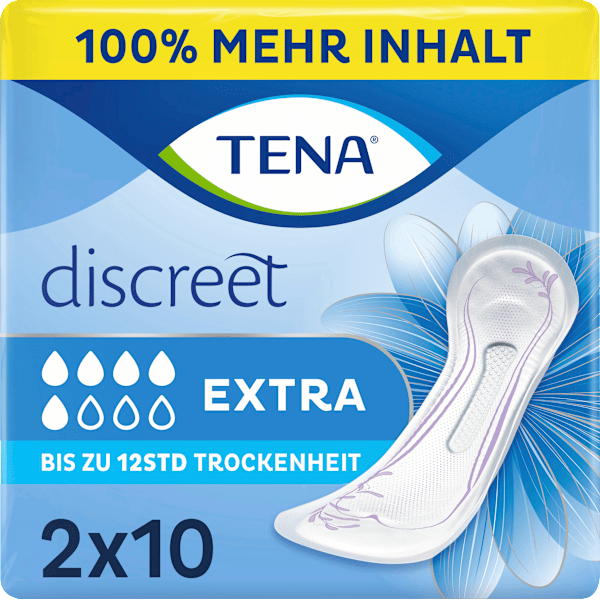 discreet Einlagen Inkontinenz Extra Duopack TENA