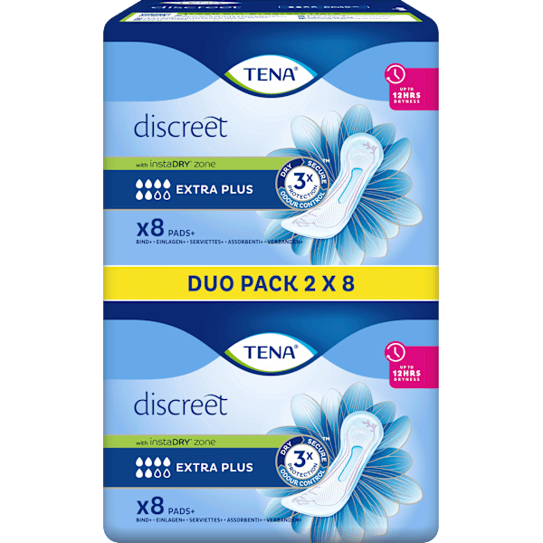 discreet Einlagen Inkontinenz Extra Plus Duopack TENA