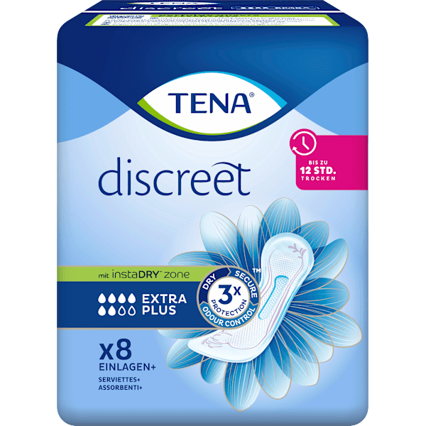 discreet Einlagen Inkontinenz Extra Plus TENA
