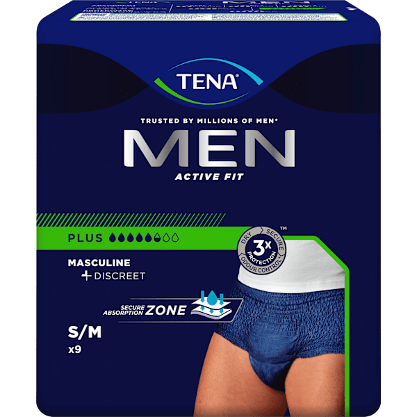 Men Pants Inkontinenz Plus Gr. S/M TENA