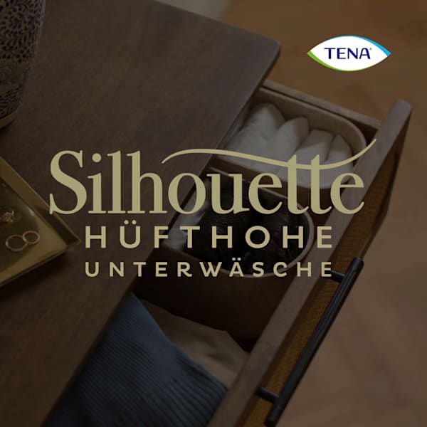 Pants Inkontinenz Silhouette schwarz Gr. M TENA