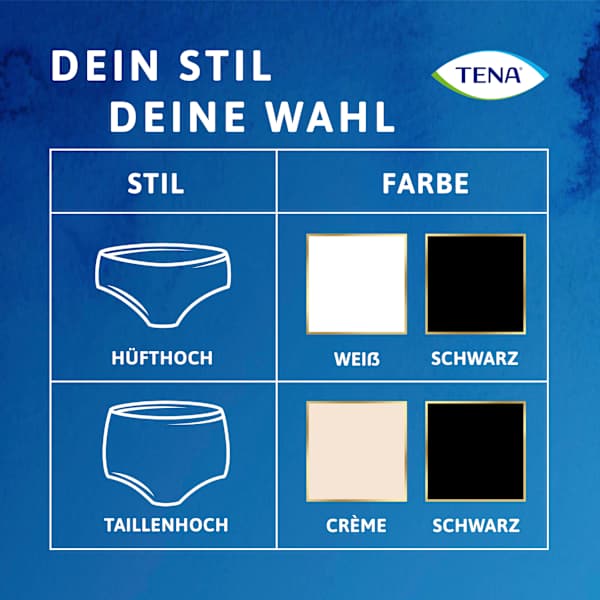 Pants Inkontinenz Silhouette weiß Gr. M TENA