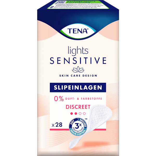 Slipeinlagen Inkontinenz Lights Sensitive Discreet TENA