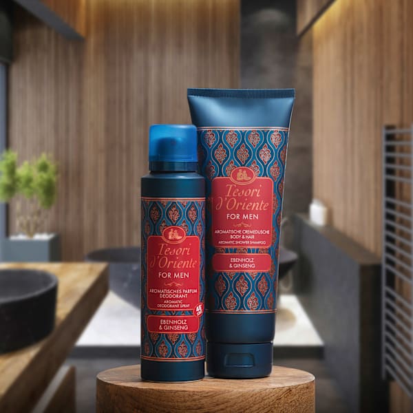 Cremedusche For Men Ebenholz & Ginseng Tesori d'Oriente