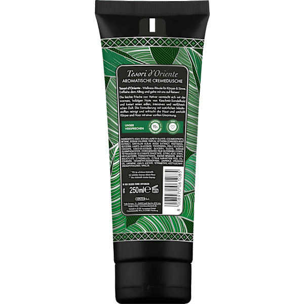 Cremedusche for men Sandelholz & Vetiver Tesori d'Oriente