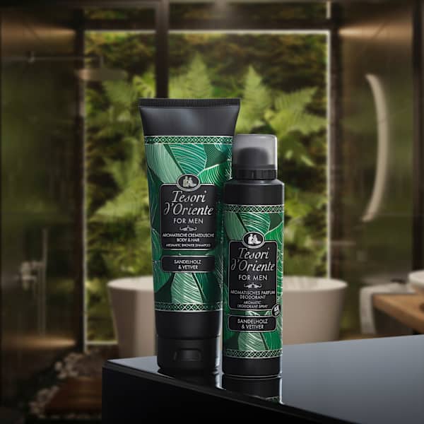 Cremedusche for men Sandelholz & Vetiver Tesori d'Oriente
