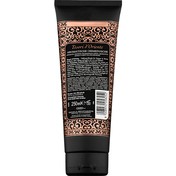 Cremedusche Hammam, Arganöl & Orangenblüte Tesori d'Oriente