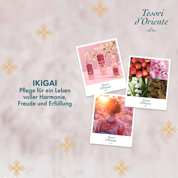 Cremedusche IKIGAI Tesori d'Oriente