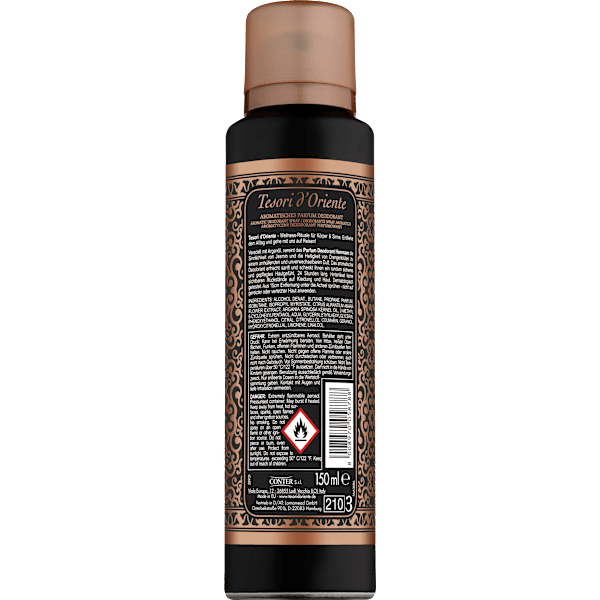 Deospray Hammam, Arganöl & Orangenblüte Tesori d'Oriente