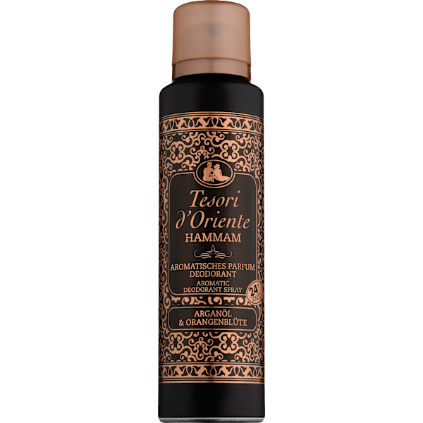 Deospray Hammam, Arganöl & Orangenblüte Tesori d'Oriente