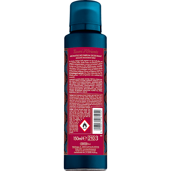 Deospray Men Ebenholz & Ginseng Tesori d'Oriente