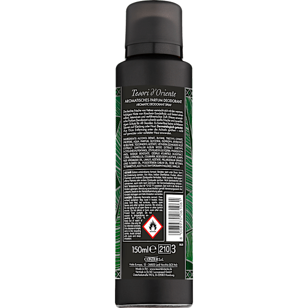 Deospray Men Sandelholz & Vetiver Tesori d'Oriente