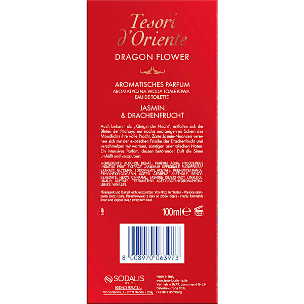 Dragon Flower Eau de Toilette Tesori d'Oriente