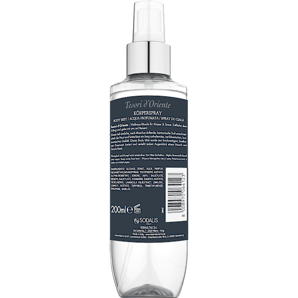 White Musk Körperspray Body Mist Tesori d'Oriente