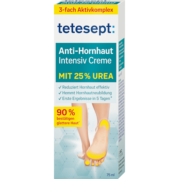 Fußcreme Anti Hornhaut 25 % Urea tetesept