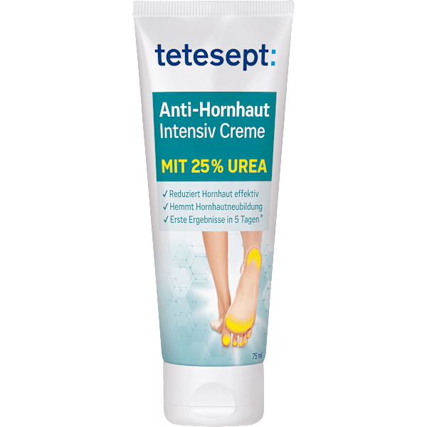 Fußcreme Anti Hornhaut 25 % Urea tetesept