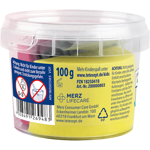 Badeknete Monster Kinder Badespaß 2x50g tetesept: KIDS