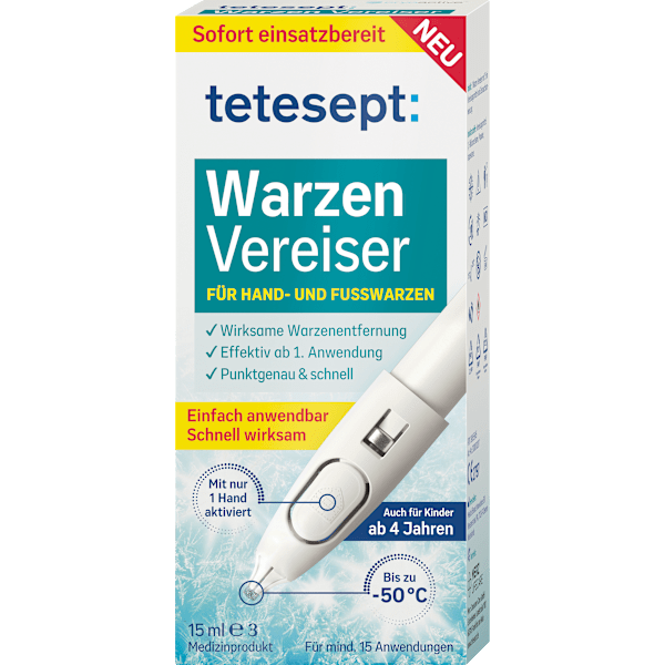 Warzen Vereiser tetesept