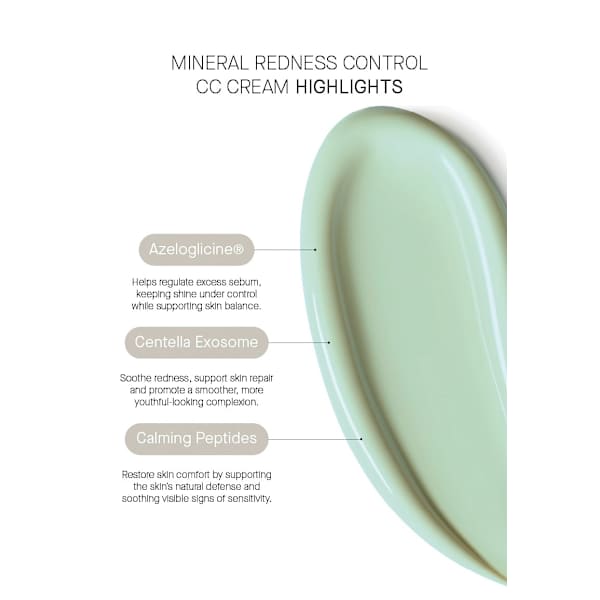 CC Cream Mineral Redness Control LSF 50 Transparent Lab