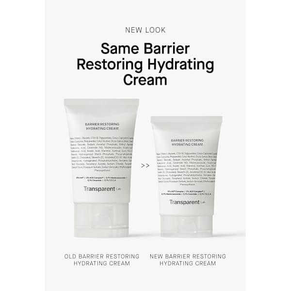 Gesichtscreme Barrier Restoring Hydrating Transparent Lab