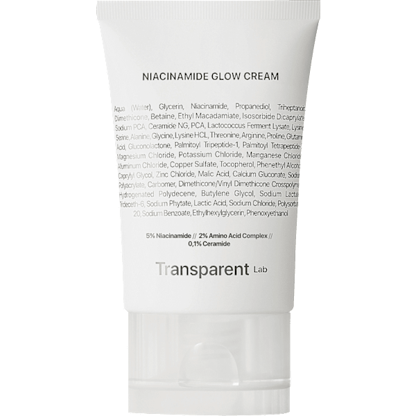 Gesichtscreme Glow Niacinamide Transparent Lab