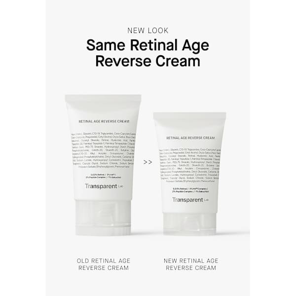 Gesichtscreme Retinal Age Reverse Cream Transparent Lab