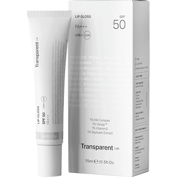 Lipgloss Clear LSF 50, regenerierend Transparent Lab