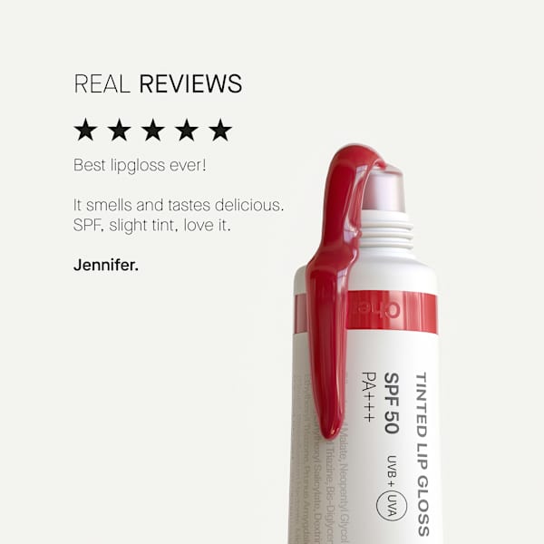 Lipgloss Tinted Cherry LSF 50 Transparent Lab