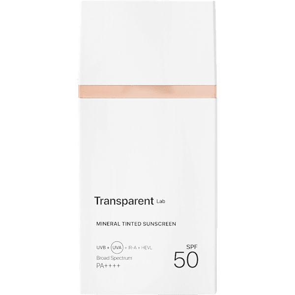 Mineral Tinted Sunscreen Light LSF 50 Transparent Lab