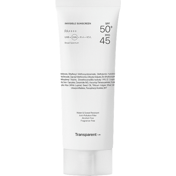 Sonnencreme Gesicht Invisible LSF 50+ Transparent Lab