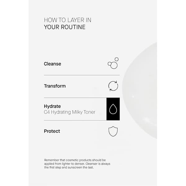 Toner Milky Hydrating Transparent Lab