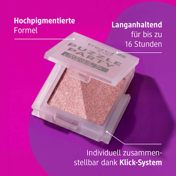 Lidschatten Puzzle Party Metallic 020 trend !t up