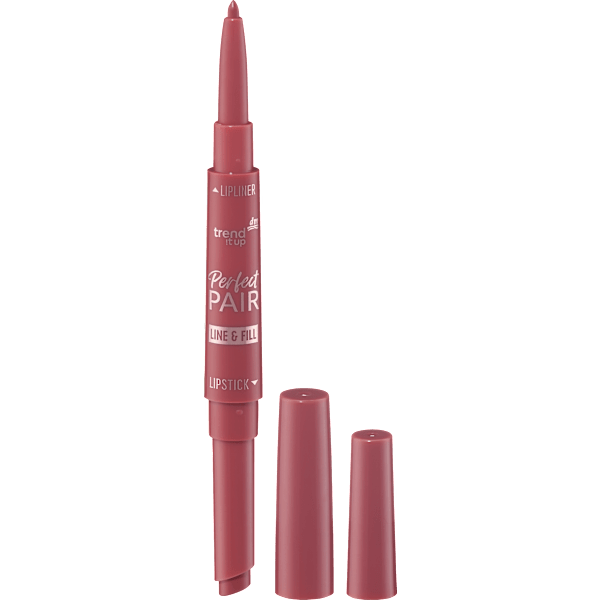 Lippenstift Perfect Pair Line & Fill 520 Dark Rose Pink trend !t up