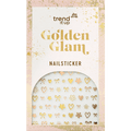 Nagelsticker Golden Glam trend !t up
