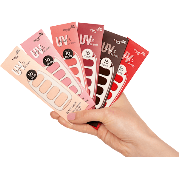 UV Gel Nagelfolien Gel Strips 120 trend !t up