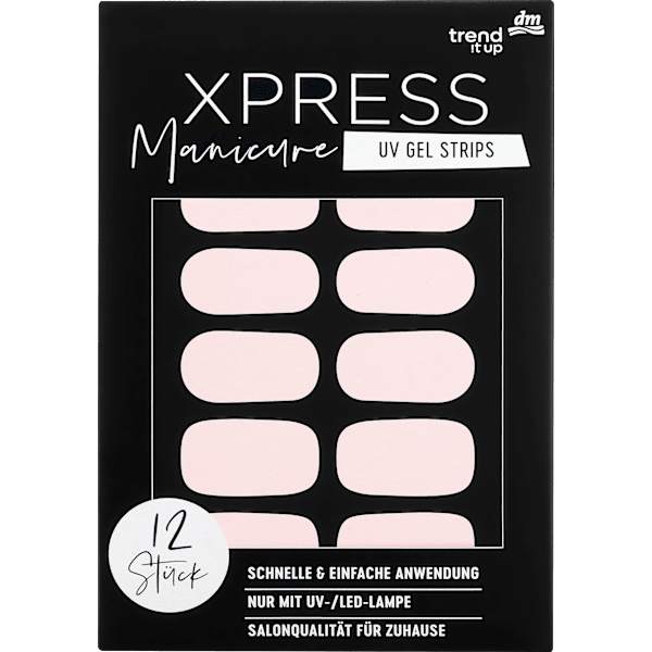 UV Gel Nagelfolien XPRESS Manicure 120 Light Rosé trend !t up