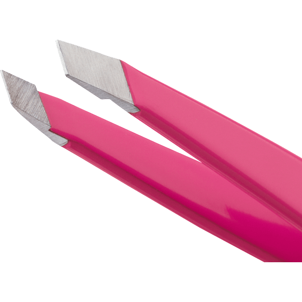 Pinzette, Mini Slant Tweezer Neon Pink Tweezerman