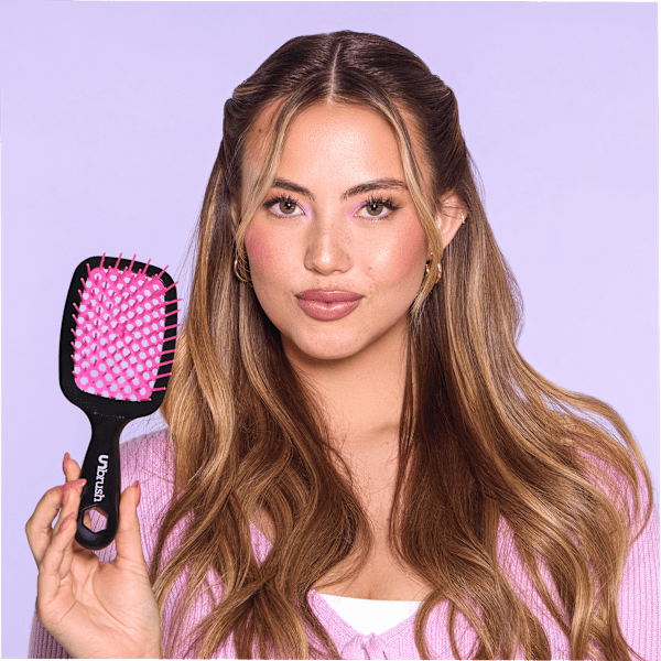 Haarbürste Detangling Hair Brush Cherry Blossom UNbrush